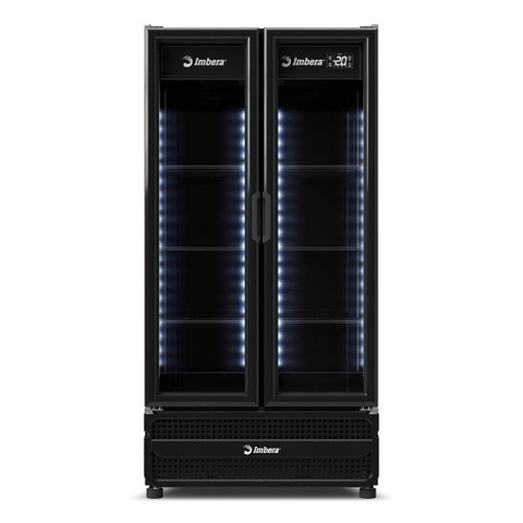 Cervejeira Imbera 810 Litros Porta de Vidro Full Black Ccv480 127v