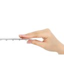 Ver imagem 5 de Ducha Chuveiro Quadrada 20x20cm com Haste Borda Fina Cabeça Móvel para Agua Aquecida ou Fria