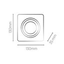 Ver imagem 3 de Spot de Embutir Recuado Save Energy Ar70 Gu10 Bivolt Branco Se-330.1048