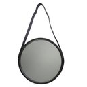 Ver imagem 1 de Espelho Decorativo Redondo Luxo 33 Cm Cor:preto