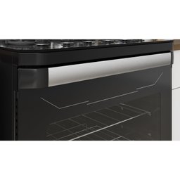 Fogão 4 Bocas Mesa de Vidro Automático Bivolt Itamaster Itatiaia Preto - 10