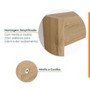 Ver imagem 5 de Calha para Organização de Fios para Mesa de Escritório Ficus 150cm CabeCasa MadeiraOriginals