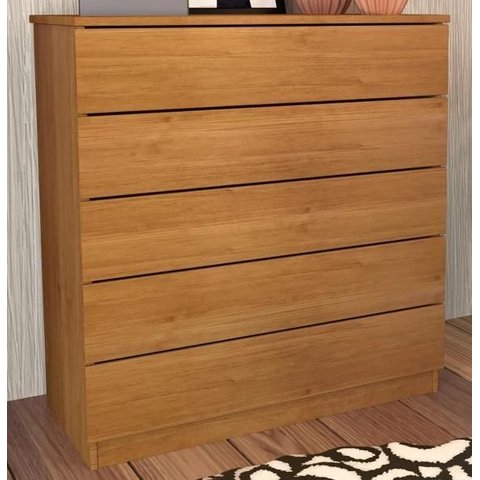 Cômoda 5 Gavetas Premium - Tcil Móveis - Cinamomo