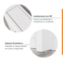 Ver imagem 4 de Calha para Organização de Fios para Mesa de Escritório Ficus 150cm CabeCasa MadeiraOriginals