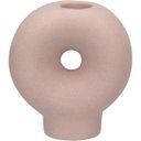 Ver imagem 1 de Castiçal Porta Vela Suporte Home&co Cerâmica 9x8x4cm Nude