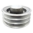 Ver imagem 1 de Polia de Alimínio para Transmissão em V 3 Canais Tipo a 120mm - Alucal Pal120a3