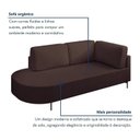 Ver imagem 4 de Sofá Living Orgânico 2 Lugares Veludo Marrom Norten 175cm