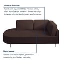Ver imagem 7 de Sofá Living Orgânico 2 Lugares Veludo Marrom Norten 175cm