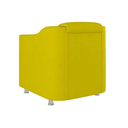 Ver imagem 5 de Kit 10 Poltronas Decorativa Reforçada Recepção Clinica Salão Suede:amarelo