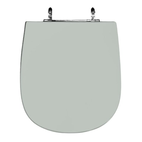 Assento Sanitário Poliéster para Louça Sabatini (icasa) Aço (reb. Oculto) Verde Claro