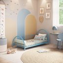 Ver imagem 3 de Cama Montessoriana Infantil em Ferro - Mini Hope:azul Celeste