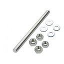 Ver imagem 1 de Barra Roscada de 3/8" X1,00mt Kit 4 Barras de 16 Porcas e 16 Arruela