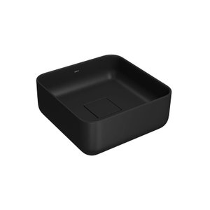 Cuba de Apoio Deca Slim 30x30 L.11030.94 Quadrada Ébano Fosco