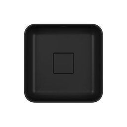 Cuba de Apoio Deca Slim 30x30 L.11030.94 Quadrada Ébano Fosco - 3