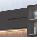 Ver imagem 3 de Armário Aéreo de Cozinha 80cm Menor 1 Porta Basculante