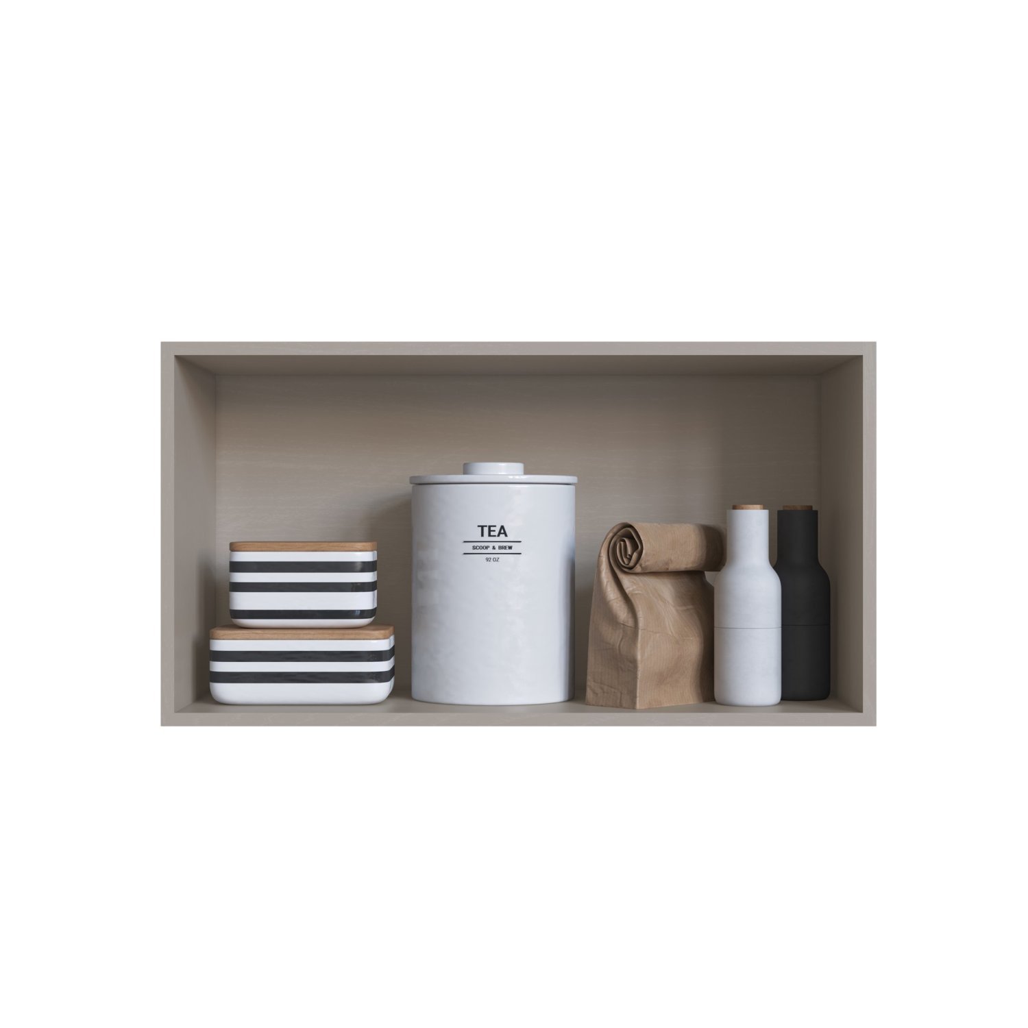 Armário Aéreo de Cozinha 80cm Maior 1 Porta Basculante - 2