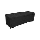 Ver imagem 3 de Recamier com Auxiliar Casal Suede(1.38x0.50):preto