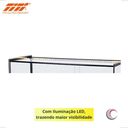 Ver imagem 2 de Estufa Vitrine Aquecedor Salgados Dupla 12 Bandejas Led 127v