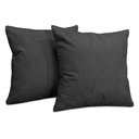 Ver imagem 2 de Almofadas Kit Plumie de 45x45cm 2 Uni Boucle Cinza Escuro Cama Inbox