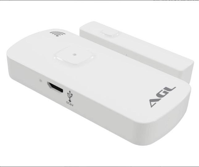 Sensor de Janela sem Fio Agl Notificação no Celular Alarme - 3