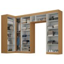 Ver imagem 5 de Guarda Roupa Modulado de Canto 10 P Cin/Off Wht