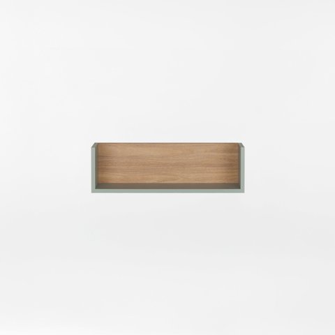 Prateleira Luna 60 Cm X 18 Cm Verde Jade