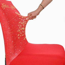 Capa de Cadeira Natal Decoracao de Natal Envio Rápido Feliz Natal - 4