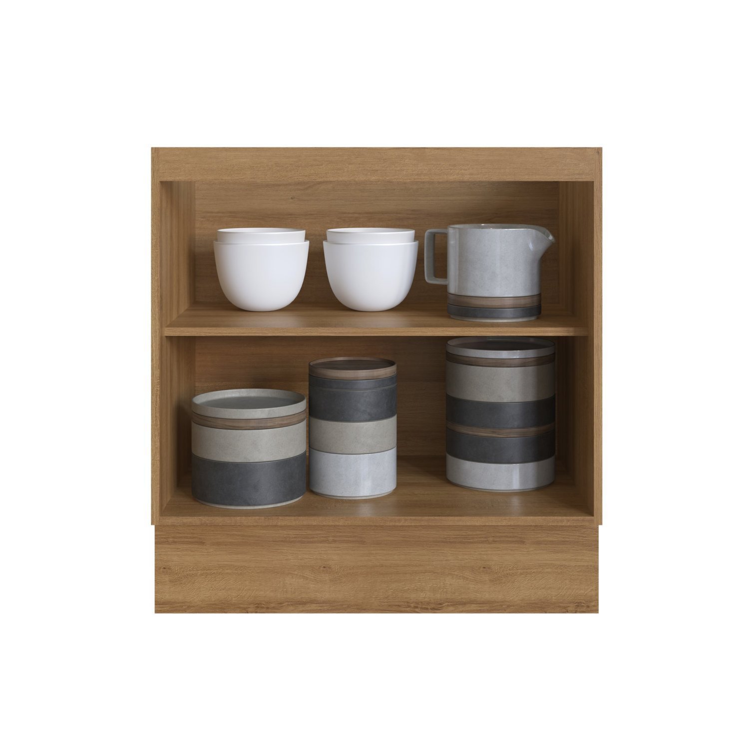 Balcão para Cozinha 80cm 2 Portas Classica - 2