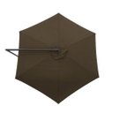 Ver imagem 3 de Ombrelone Lateral Bel Veneza 3 Metros Guarda Sol Suspenso Luxo de Piscina e Varanda com Base em Cruz