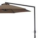 Ver imagem 2 de Ombrelone Lateral Bel Veneza 3 Metros Guarda Sol Suspenso Luxo de Piscina e Varanda com Base em Cruz