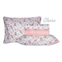 Ver imagem 6 de Jogo de Cama Duplo Casal 4 Peças 140 Fios 250x220cm Clarice Realce Premium - Sultan