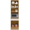 Ver imagem 2 de Paneleiro Duplo 2p 1g 215x58 Cm 12634 Etti Carvalho Oak Off White Pln Carvalho Oak Off White