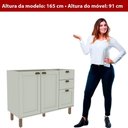 Ver imagem 5 de Balcão de Cozinha Genialflex Iluminata Hortelã