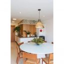 Ver imagem 1 de Mesa De Jantar Cone 160 Cm Tampo De Vidro Laca Branca Branco