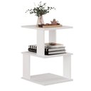 Ver imagem 3 de Mesa de Centro 1 Nicho 3 Prateleiras SPIN360 Branco