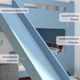Beliche Infantil com Escorregador Lumi - 6