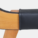 Ver imagem 7 de Cadeira de Madeira Viena Encosto Curvado Cor Mel Estofado Facto Garden Preto