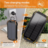 Energia Solar Portátil Power Bank Solar Pv Light I-26w de 26800mah com Carregamento de Indução 5v Co - 6
