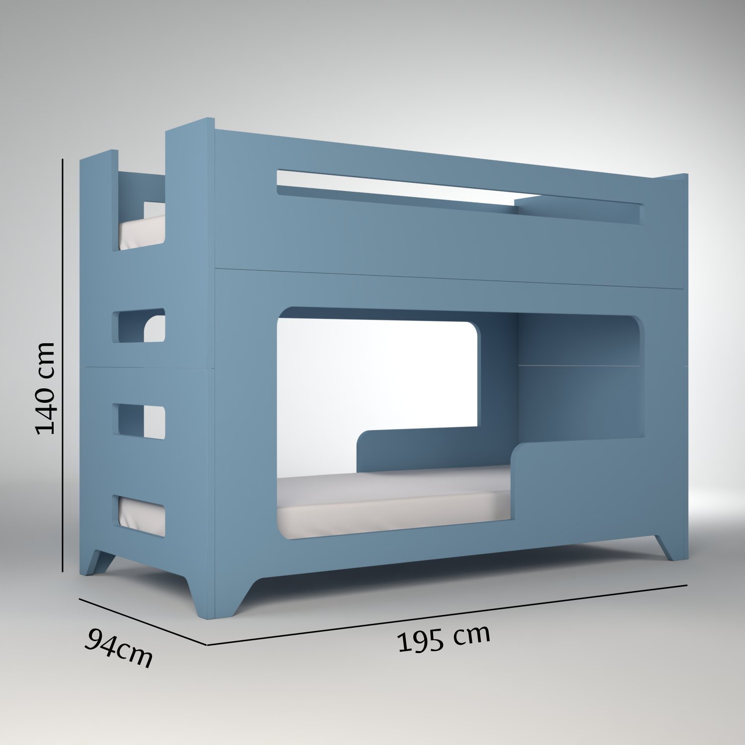 Beliche Infantil em MDF 140cmx195cm Lumi - 3