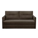 Ver imagem 6 de Sofá Cama 2 Lugares 1,50m Laila Suede Marrom Adonai Estofados