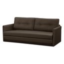 Ver imagem 5 de Sofá Cama 2 Lugares 1,50m Laila Suede Marrom Adonai Estofados