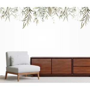 Adesivo de Parede Folhagens de Outono Folhas Secas