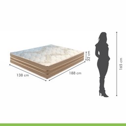 Colchão Casal Toronto 32cmx138cmx188cm - 6