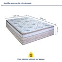 Ver imagem 4 de Colchão Casal Amsterdã 36CMX138CMX188CM Paropas By Ecosono Branco
