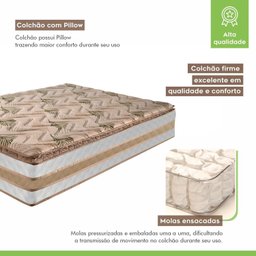 Colchão Casal Amsterdã 36cmx138cmx188cm - 3