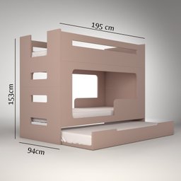 Treliche Infantil em MDF 153cmx195cm Lumi - 3
