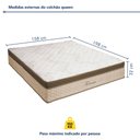 Ver imagem 4 de Colchão Queen Toronto 32cmx158cm198cm Paropas by Ecosono