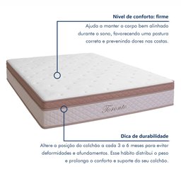 Colchão Queen Toronto 32cmx158cm198cm - 9