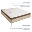 Ver imagem 5 de Colchão Queen Toronto 32CMX158CM198CM Paropas By Ecosono Bege