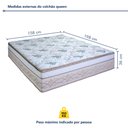Ver imagem 4 de Colchão Queen Amsterdã 36cmx158cmx198cm Paropas by Ecosono